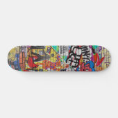 NYC Graffiti Popsik Deck Skateboard (Horizontaal)