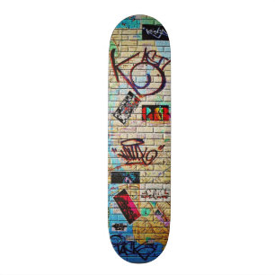 NYC Graffiti Popsik Deck Skateboard