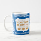 NYC Grecque Diner Mug (Gauche)