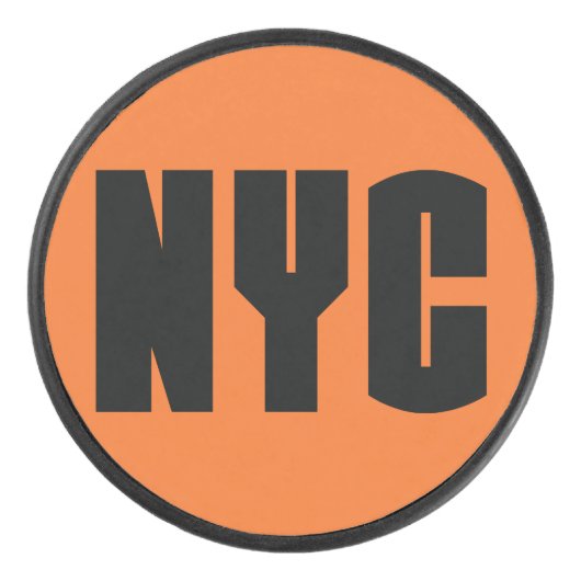NYC Hockey Puck (Voorkant)