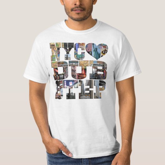 NYC houdt van DubStep T-shirt (Voorkant)