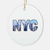NYC KERAMISCH ORNAMENT (Links)