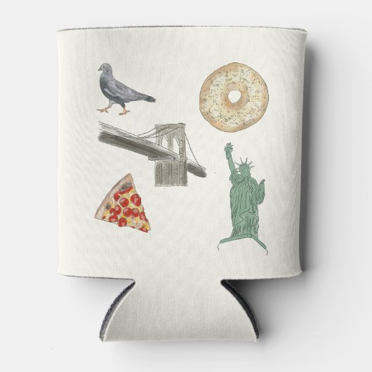 NYC-koelbox Blikjeskoeler (Voorkant)