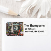 NYC-labels voor verzendadres ophalen Etiket (Insitu)