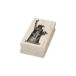 NYC Lady Statue of Liberty New York City Landmark Rubberstempel