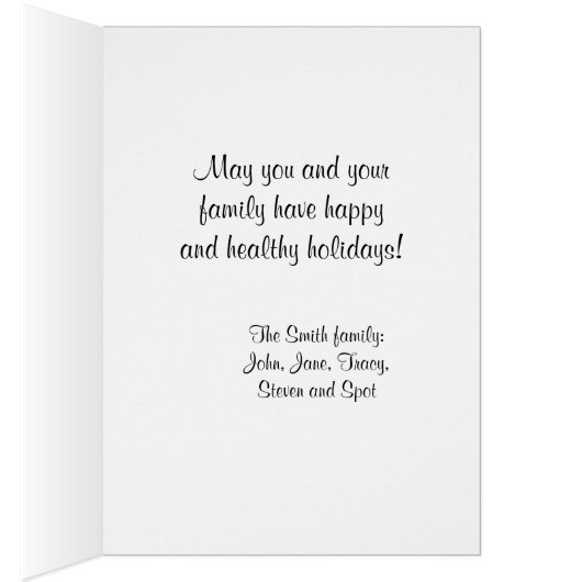 NYC large Skyline Etted BW Noël vacances (Intérieur (Droit))