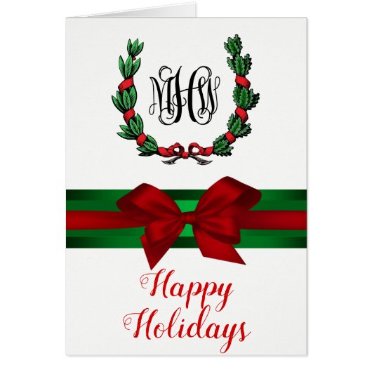 NYC large Skyline Etted BW Noël vacances (Devant)