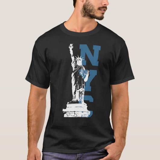NYC Liberty Statue T-shirt (Voorkant)