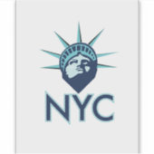 NYC Liberty Sticker (Voorkant)