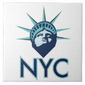 NYC Liberty Tegeltje (Voorkant)