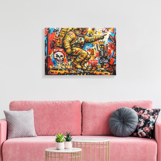 NYC MAJESTEIT CANVAS AFDRUK (Insitu (Woonkamer))