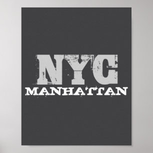 Nyc Manhattan Creatieve Template voor New York Cit Poster
