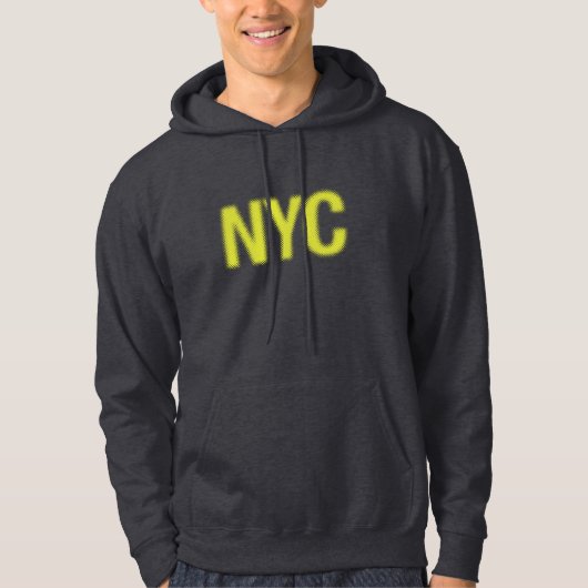 NYC Mannen Hoodie (Voorkant)