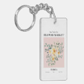 NYC Market Flower TRIBECA Sleutelhanger (Voorkant Links)
