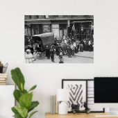 NYC Meat Riot, 1910 Poster (Thuiskantoor)