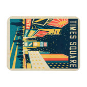 NYC met prachtige Times Square Magneet (Horizontaal)