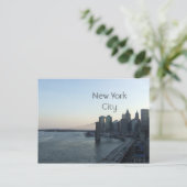 NYC New York City briefkaart (Staand voorkant)