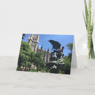 NYC New York City Cathedraal van St. John the Divi Kaart