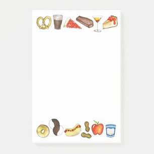 NYC New York City Foods Foodie Post Post-it® Notes