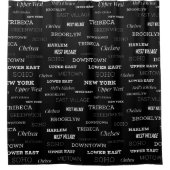 NYC New York Douchegordijn (Voorkant)