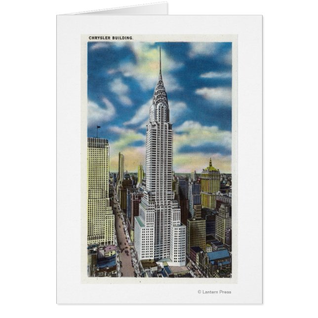 NYC, New YorkExterior Uitzicht van de Chrysler (Voorkant)