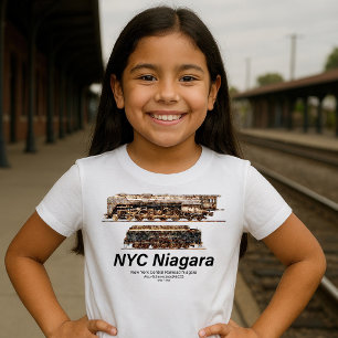 NYC Niagara – Amerikaanse Stoomlocomotief T-shirt