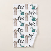 NYC NIEUWE YORK STAD BAD HANDDOEK (Handdoek)