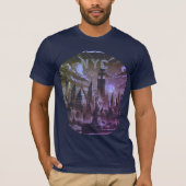 NYC Nom graphique T-shirt (Devant)