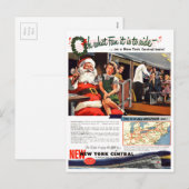 NYC, Oh What Fun it Is Feestdagenkaart (Voorkant / Achterkant)