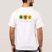 NYC Pickleball Pandemic-on Light kleding T-shirt (Achterkant)