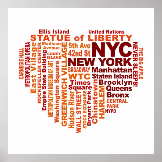 NYC-poster Poster (Voorkant)