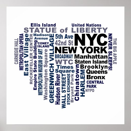 NYC-poster Poster (Voorkant)