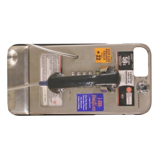 NYC Public Telefoon Payphone Case-Mate iPhone Case (Achterkant (Horizontaal))