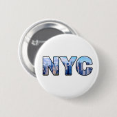 NYC RONDE BUTTON 5,7 CM (Voorkant /achterkant)