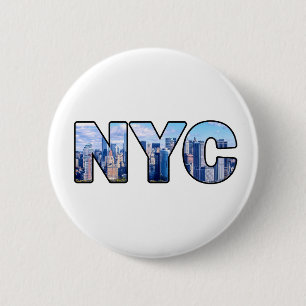 NYC RONDE BUTTON 5,7 CM