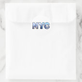 NYC RONDE STICKER (Tas)