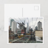 NYC Roosevelt Island Tramway Briefkaart (Voorkant / Achterkant)
