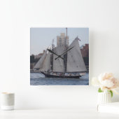 NYC Sailboot 1 Vierkante Klok (Huis)