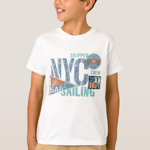 NYC Sailing Club - Regatta Style T-shirt