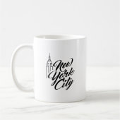 NYC Script-tekst Koffiemok (Links)
