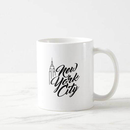 NYC Script-tekst Koffiemok (Rechts)