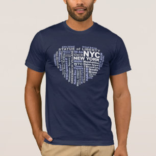 NYC-shirt - kies stijl en kleur T-shirt