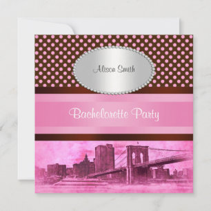 NYC Silhouette Brooklyn Bridge Boot 3 Meisjes uit Kaart