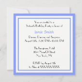 NYC Skyline à Sunset Sweet 16 Party Invitation (Dos)