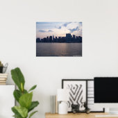 NYC Skyline - Affiche (Bureau à domicile)