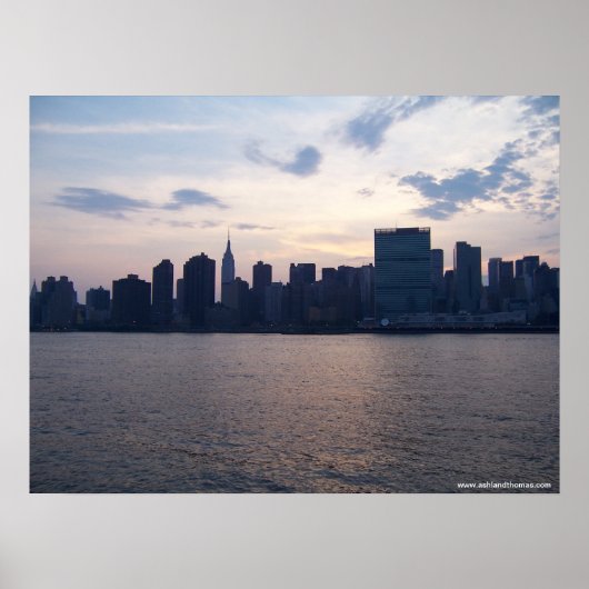 NYC Skyline - Affiche (Devant)