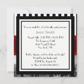 NYC Skyline BW B2 Bachelorette Party Invitation (Dos)