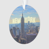 NYC Skyline EMP St Building, Wereldhandel 2C Ornament (voorkant)