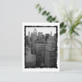 NYC Skyline Foto Briefkaart (Staand voorkant)