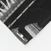 NYC Skyline II Fleece Deken (Hoek)